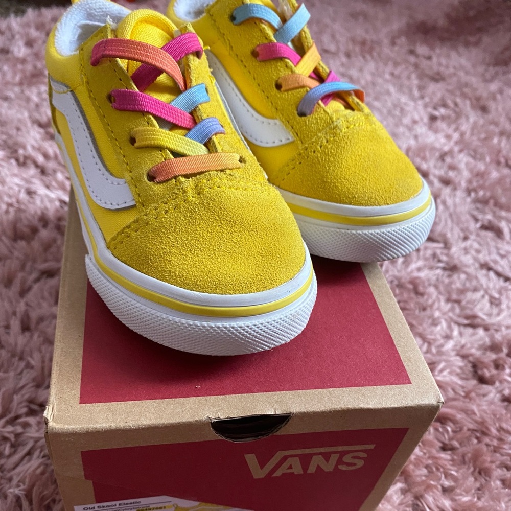 7c Vans toddler girls shoes